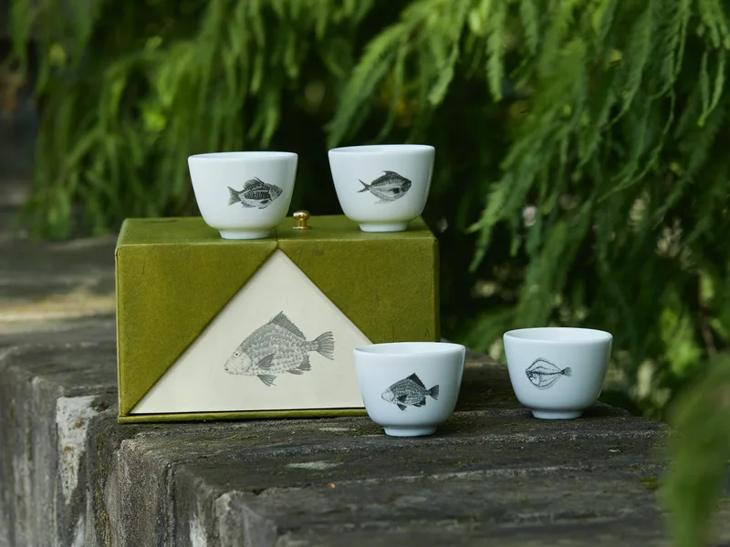 Four Classic Jingdezhen Porcelain Cups Set — 3