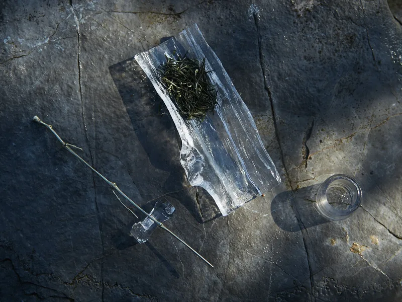Ice Bark Chaze and Tea Pick Set — 3