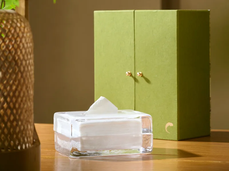 Ice House Tissue Box — 2