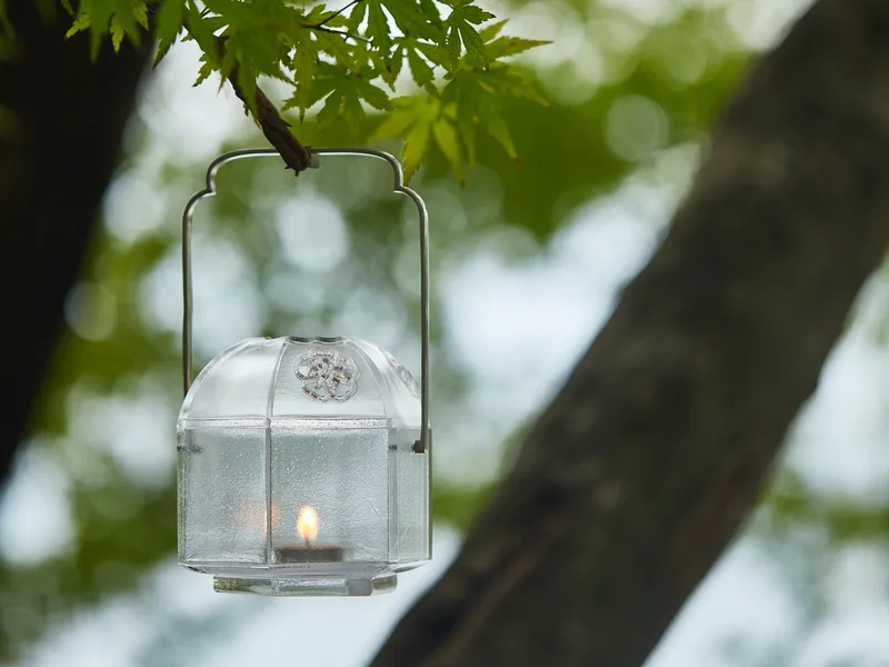 Ice Love Covered Lamp Stand — 3