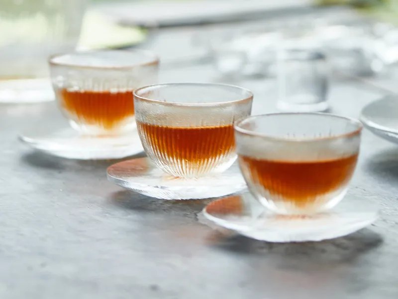 Ice Rain Five Teacup and Coaster Set — 3