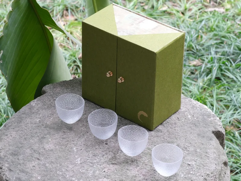 Ice Ripple Teacup Set — 2