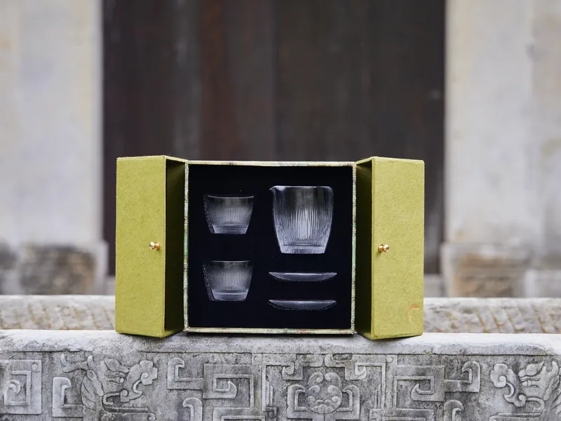Ice Rain Wide Bottom Gift Set — 3