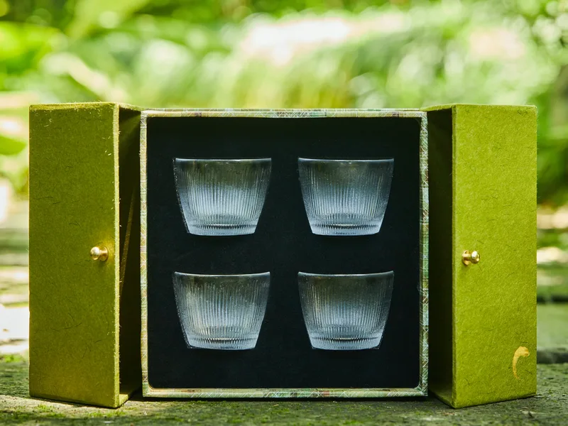 Ice Rain Wide Bottom Tea Set — 2