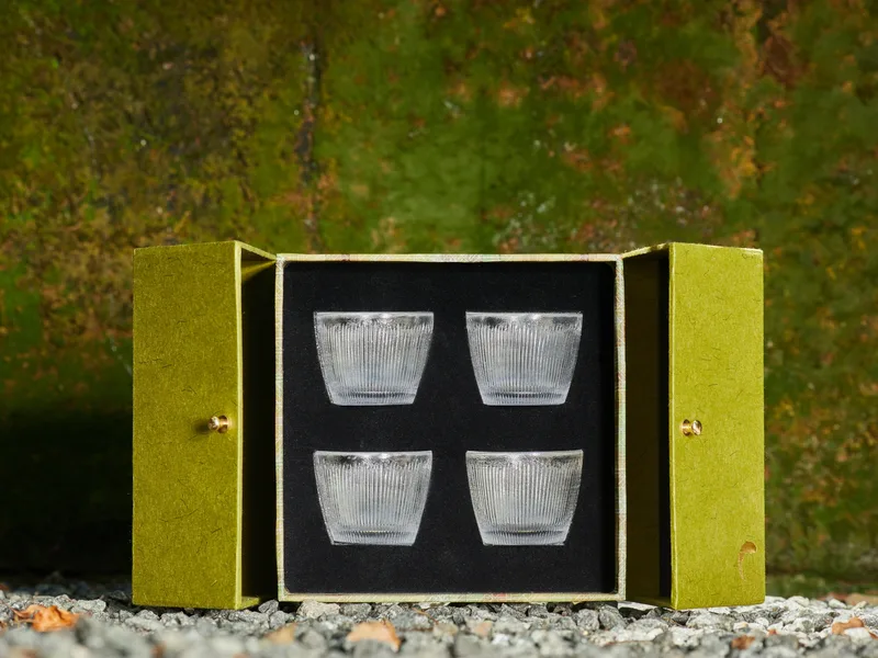 Ice Rain Wide Bottom Tea Set — 4
