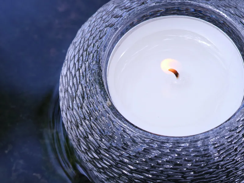 Ice Ripple Candle Holder — 3