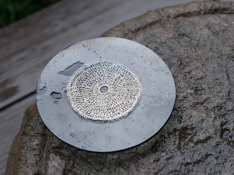 Silver Mat Coaster — 2
