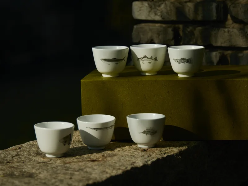 Six Classic Jingdezhen Porcelain Cups Set — 2