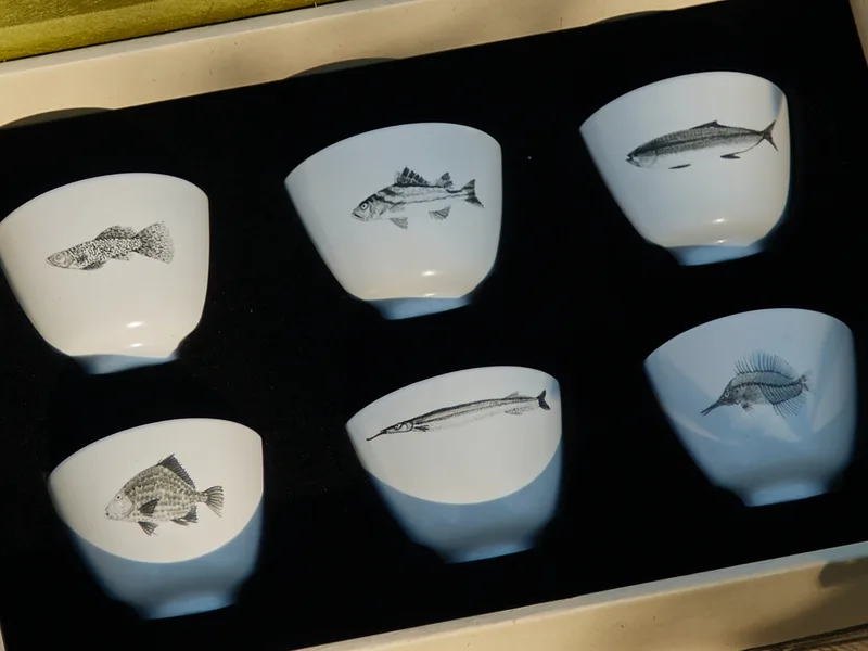Six Classic Jingdezhen Porcelain Cups Set — 4