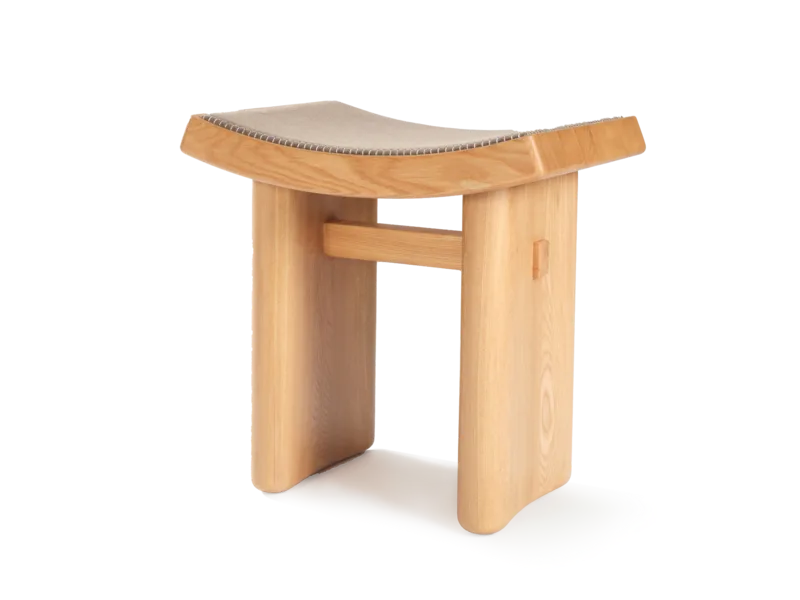 Soaring Rooftops Tea Stool — 1
