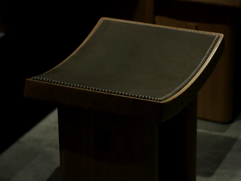 Soaring Rooftops Tea Stool — 3